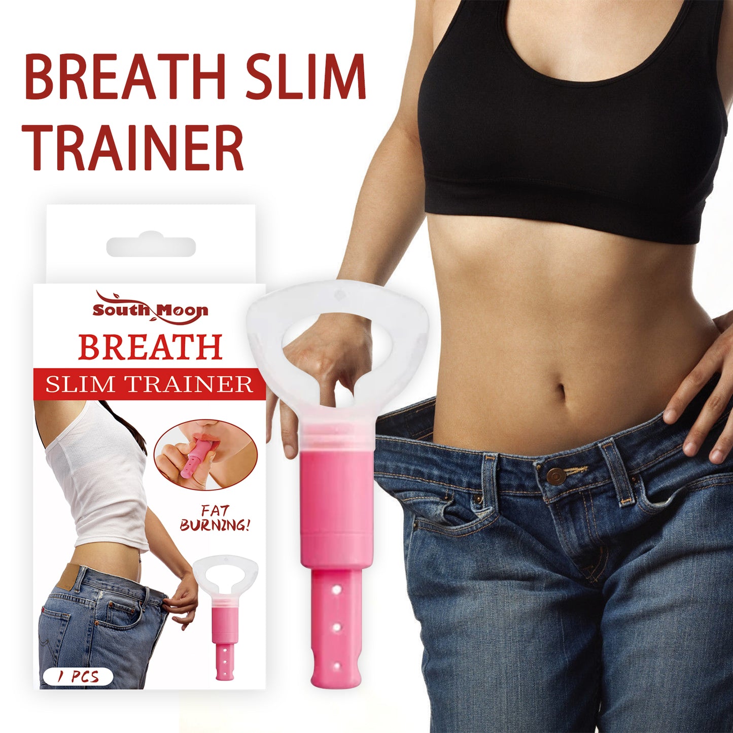 Abdominal Slimming Breathing Device Abdominal Tightening Skin Belly Waist Slimming Body Care