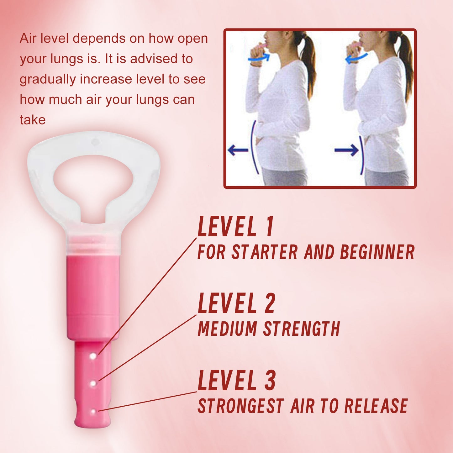 Abdominal Slimming Breathing Device Abdominal Tightening Skin Belly Waist Slimming Body Care